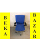 Kancelárska koliesková stolička modrá