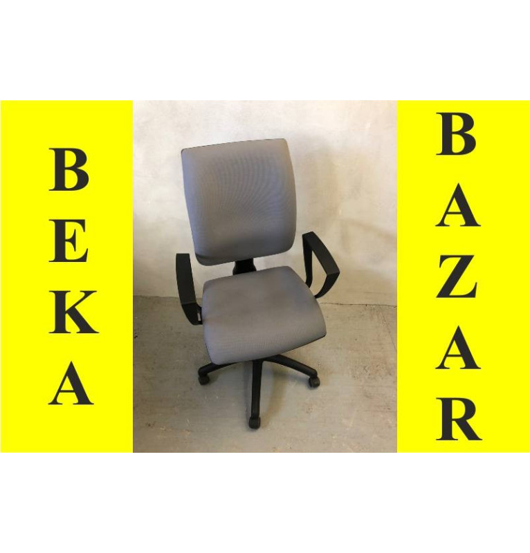 Kancelárska koliesková stolička šedá