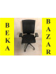 Kancelářská kolečková židle PROFIM - černá barva