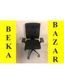 Kancelárska koliesková stolička PROFIM - čierna farba