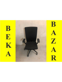 Kancelárska koliesková stolička Profim - čierna farba