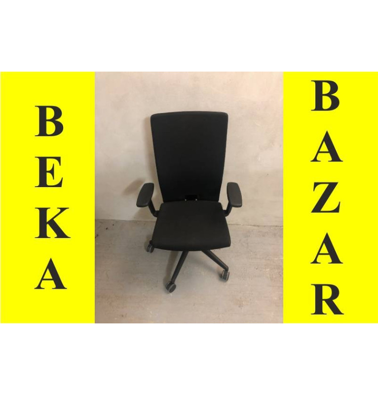 Kancelářská kolečková židle Profim - černá barva