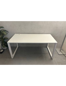 Kancelářský PC stůl bílý - TECHO