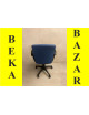 Kancelářská kolečková židle Mobilex - modrá barva