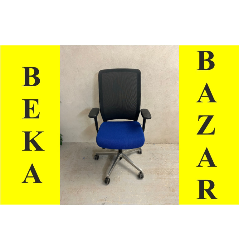 Kancelárska koliesková stolička RIM - modrá farba
