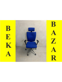 Kancelárska koliesková stolička modrej farby - LD Lyra