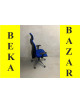 Kancelářská kolečková židle modré barvy - LD Lyra