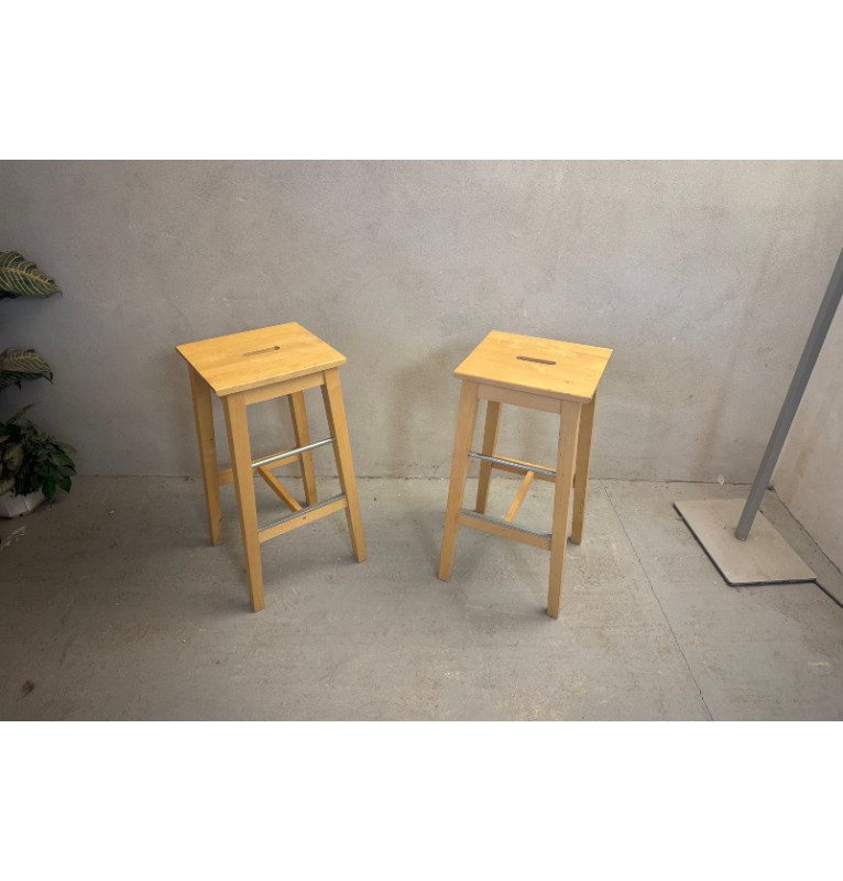 Barová drevená stolička - Ikea