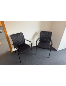 Kancelárska prísediaca stolička Office Pro Triton- čierna