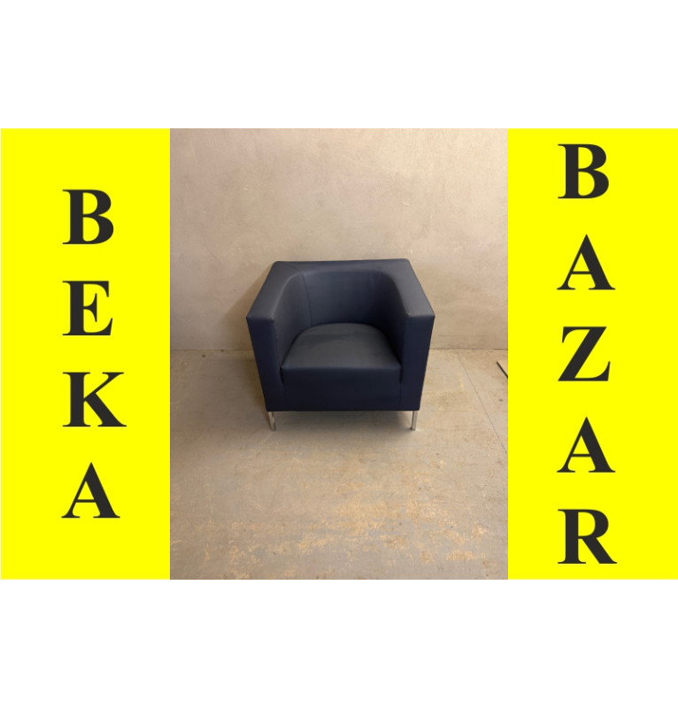 Červené kožené kreslo LD Seating