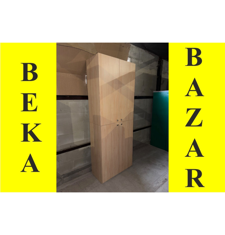 Kancelářská skříň dělená 2 dílná - dekor hruška