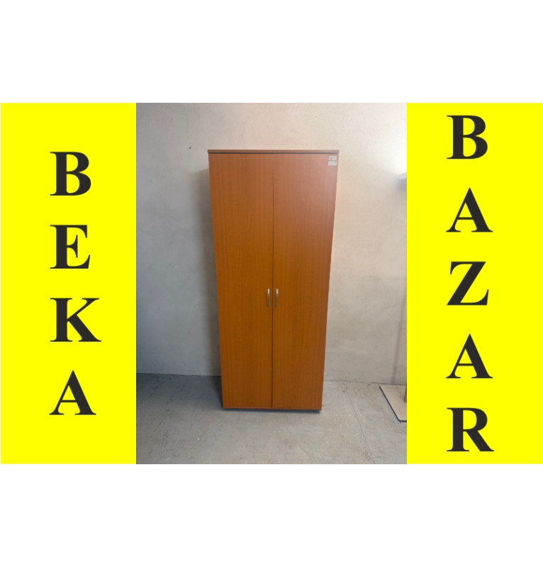 Kancelářská dělená skříň Hobis - dekor třešeň