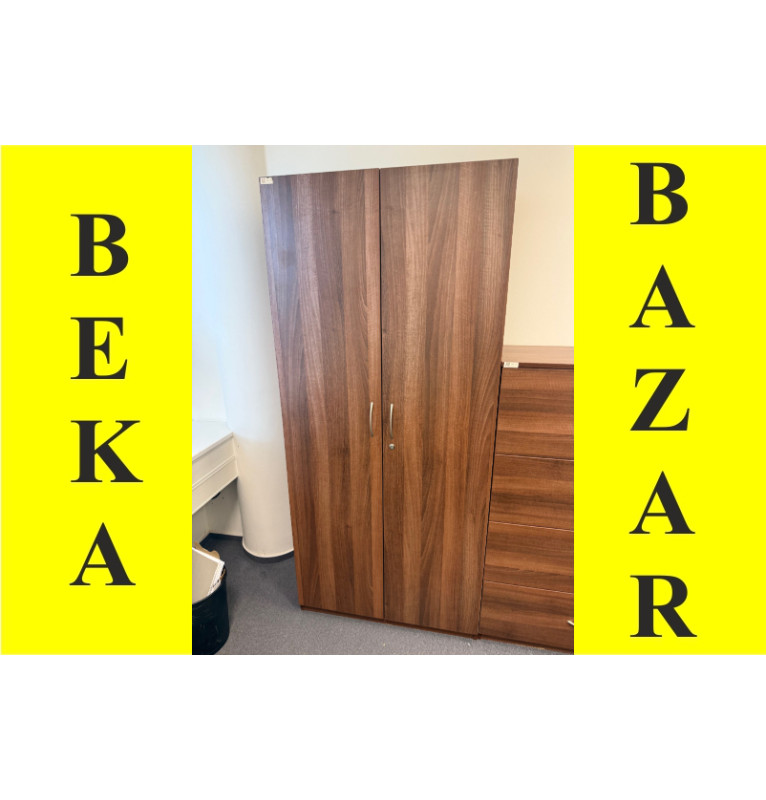 Kancelářská skříň regálová - dekor ořech