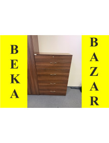 Kancelárska skriňa / kartotéka - dekor orech