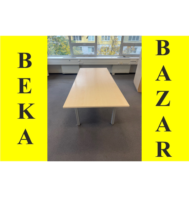 Kancelářský zasedací stůl - světlý dekor