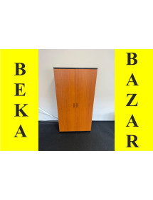 Kancelářská regálová skříň dekor třešeň