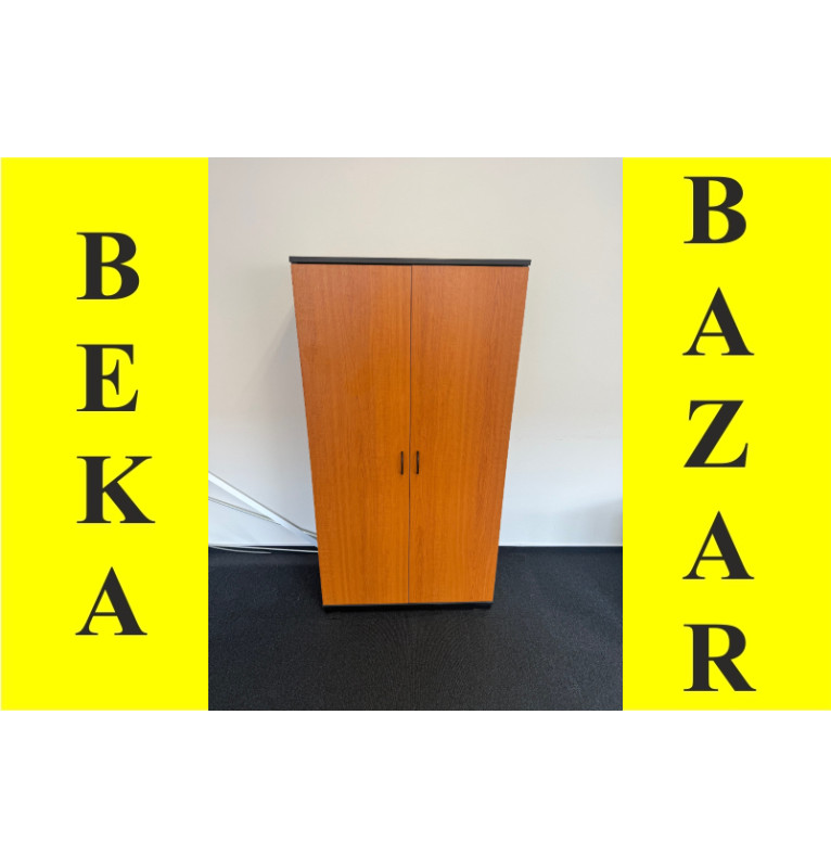 Kancelárska regálová skriňa dekor čerešňa