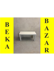 Bílo šedá lavice do šatny - pevná konstrukce