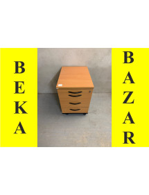 Kancelářský kontejner pod stůl - dekor buk