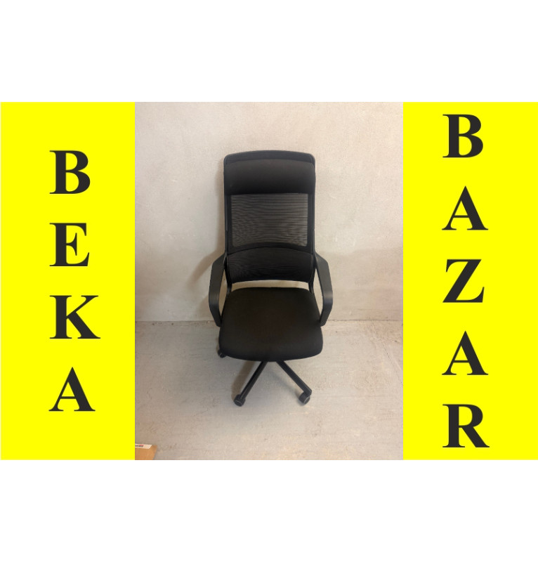 Koliesková stolička Antares - čierna