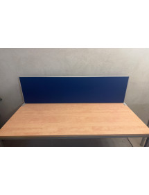 Kancelářský paravan na stůl - Hobis (modrý)