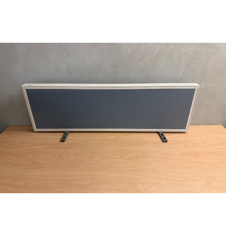 Šedý paravan na stůl - výrobce Techo