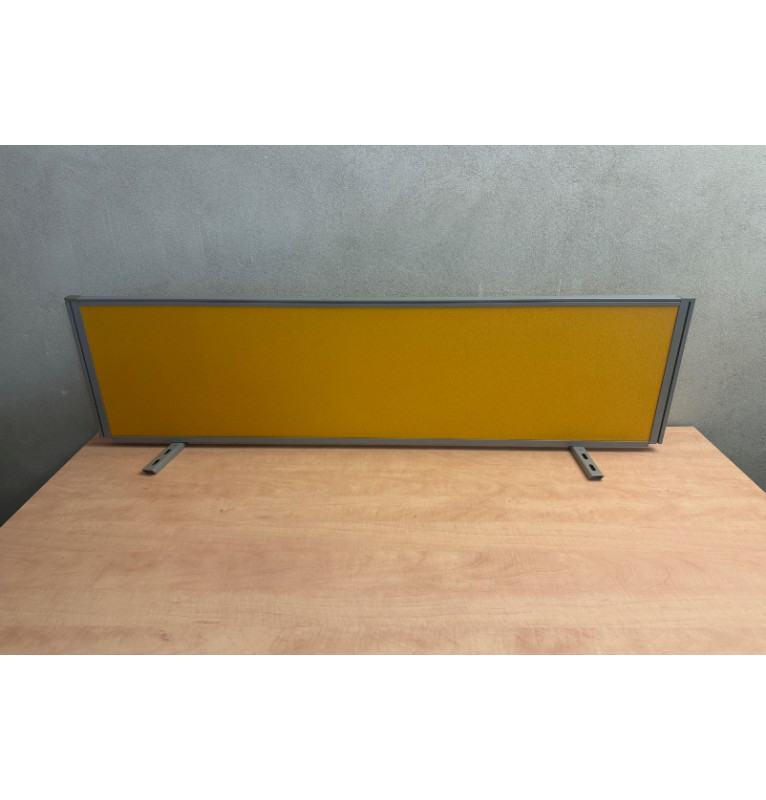 Kancelářský paravan Techo- žlutý