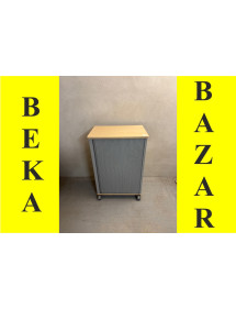 Kontejner s roletkou, na kolečkách - Werndl , světlý dekor