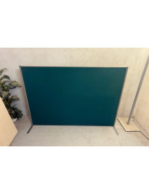 Kancelářský zelený paravan, volně stojící