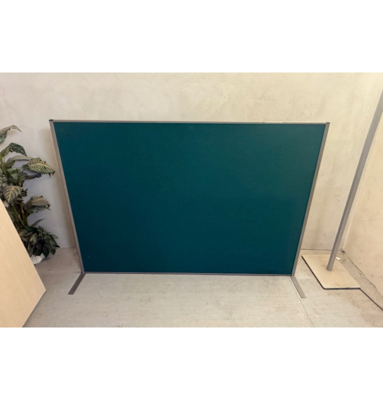 Kancelářský zelený paravan, volně stojící