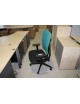 Kancelářská kolečková židle RIM zelená