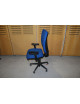 Modrá kancelářská kolečková židle Empire