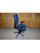 Modrá kancelářská kolečková židle Empire