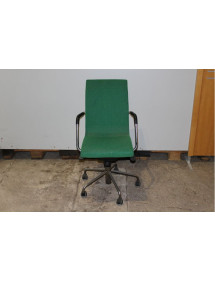 Kolečková židle Materia zelená