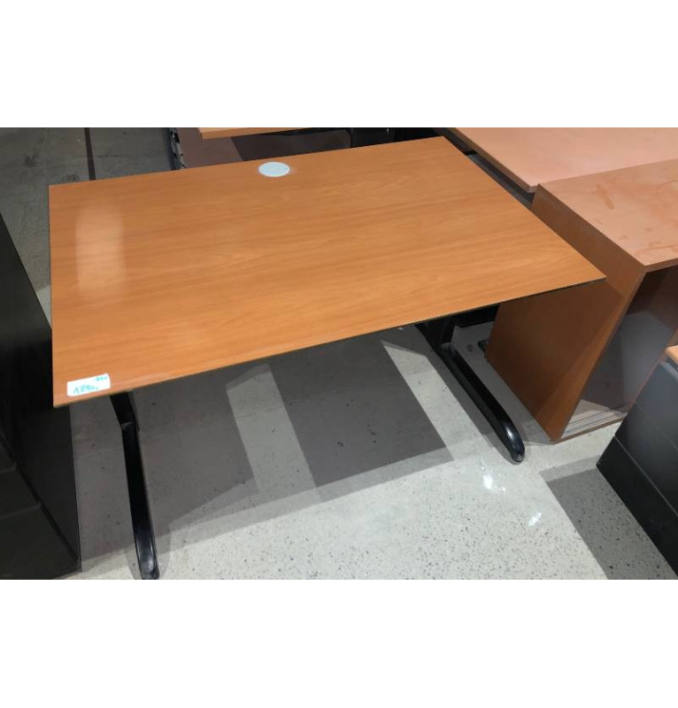 Kancelársky PC stôl TECHO hnedá hruška