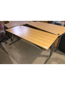 Kancelářský PC stůl Techo světlý dekor