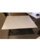 Kancelársky PC stôl Techo sivý