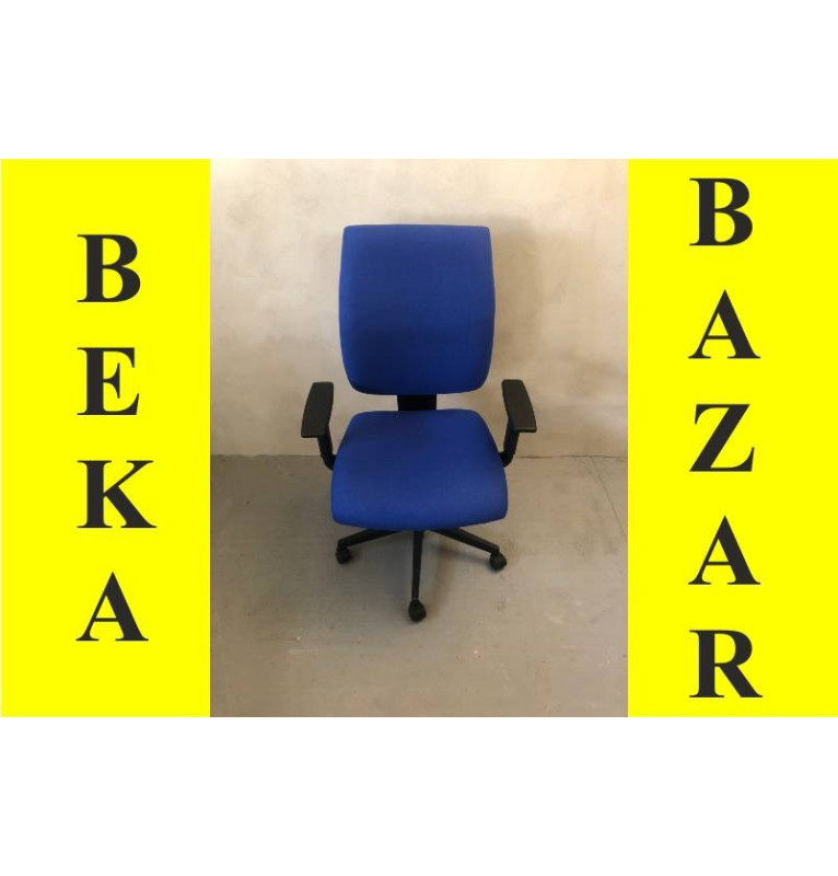 Kancelárska koliesková stolička Alba modrá