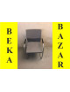 Kancelářská přísedící židle LD šedé barvy - pérový systém