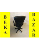 Kancelářská kolečková židle Köhl - černo-žlutá barva