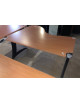 Kancelársky Pc stôl do L - Steelcase hnedá hruška