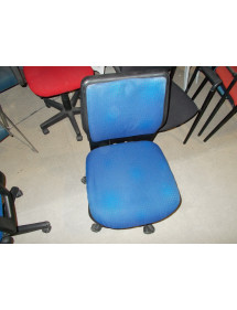Kolečková židle Steelcase modrá