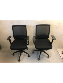Kancelárska stolička koliesková - RIM (rovné podrúčky)