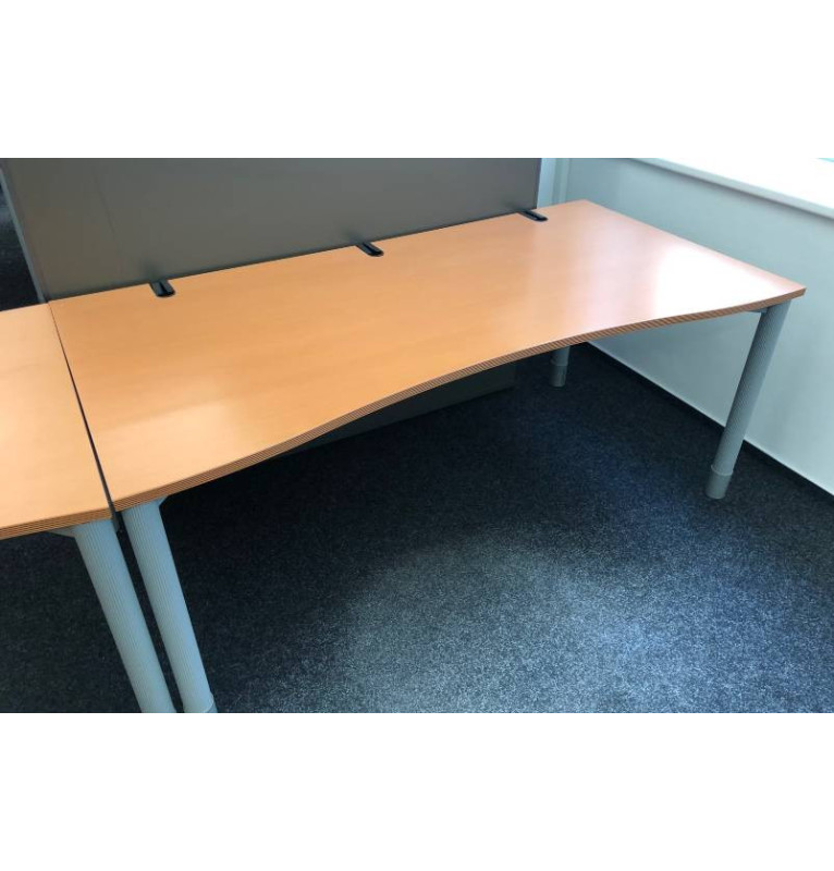 Kancelársky PC stôl v dekore hnedá hruška - BENE