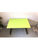 Kancelársky PC stôl Techo - zelená doska