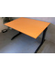 Kancelářský PC stůl Techo - oranžová deska