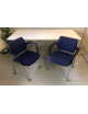 Kancelárska koliesková prísediaca stolička modrá - DREAM