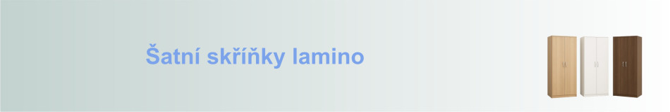 Šatní skříňky lamino